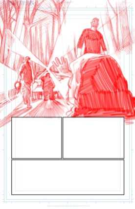 Page 1 Pencilling Panel 1 (2)